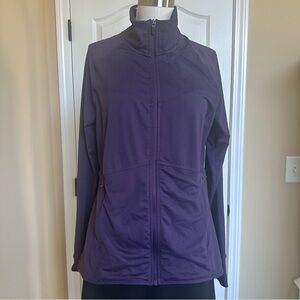Champion Purple Activewear Ladies Zipper Jacket Size Large